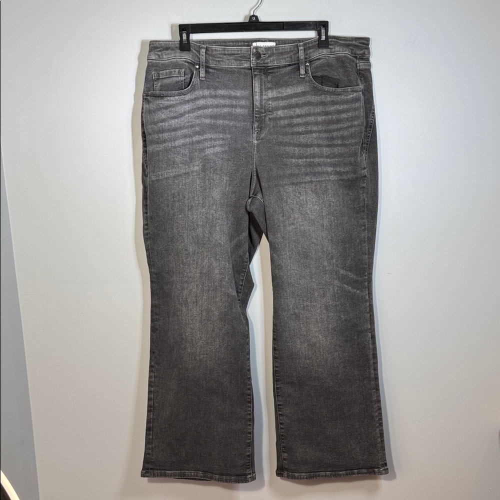 Lane Bryant Gray Boot Cut Jeans